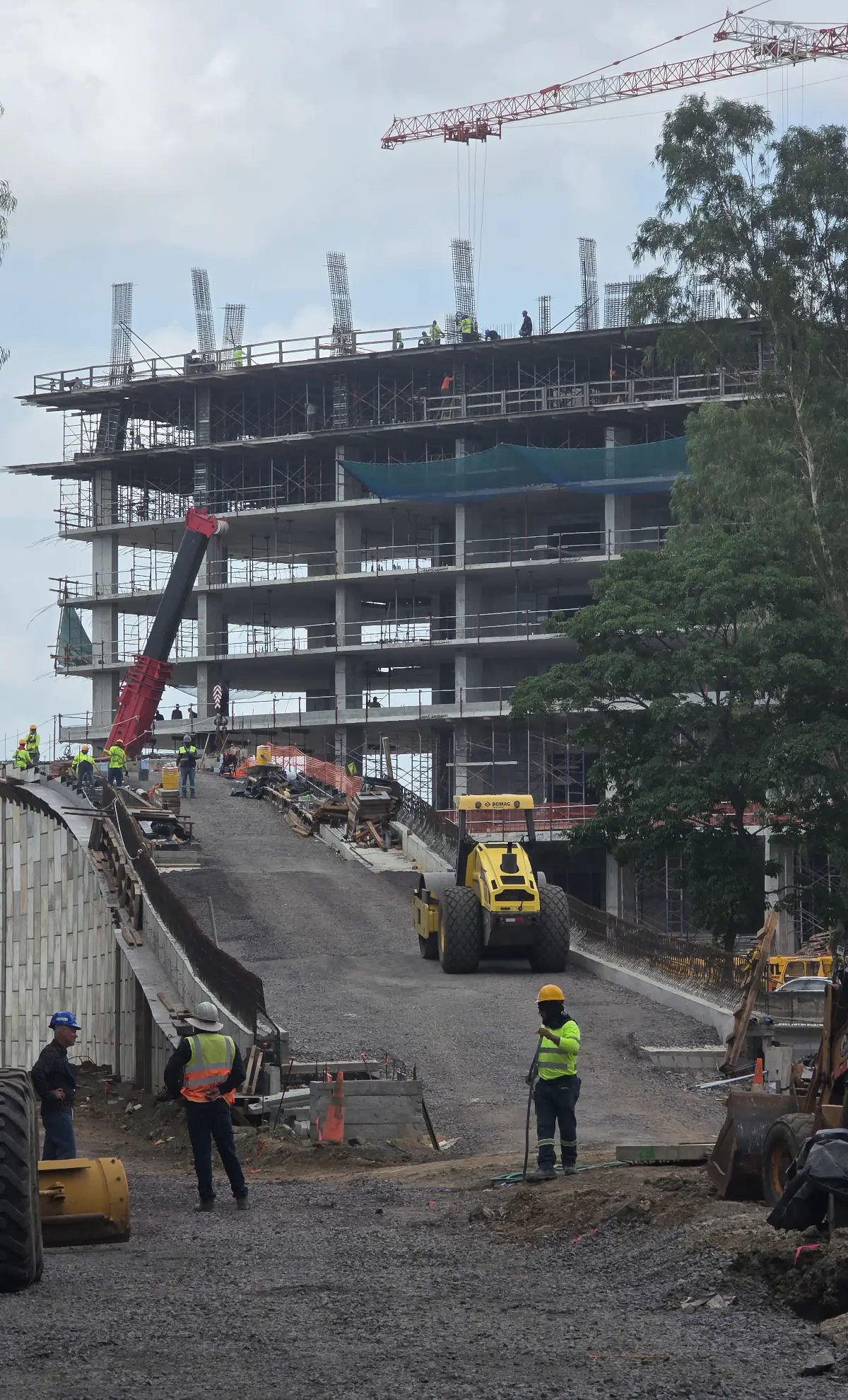 Baustelle der Ipanema Waterfront Residences in Costa del Este im August 2026